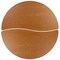 Flash Furniture Round 60 W, 60 L, 25.25 H, Chrome, Laminate, Particleboard, Steel, Wood Grain XU-GRP-A60-HCIRC-OAK-T-P-GG - alternate 7